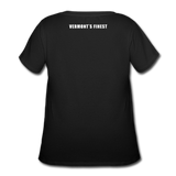 Women’s Curvy T-Shirt - black