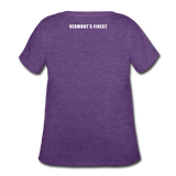 Women’s Curvy T-Shirt - heather purple