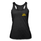 Women’s Tri-Blend Racerback Tank - heather black