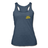 Women’s Tri-Blend Racerback Tank - heather navy