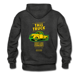 Men's Hoodie - Tall Truck Classic - charcoal grey