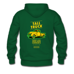 Men's Hoodie - Tall Truck Classic - forest green