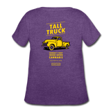 Women’s Curvy T-Shirt - heather purple