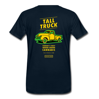 Tall Truck Classic Men's Premium T-Shirt - deep navy