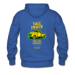 Men's Hoodie - Tall Truck Classic - royal blue