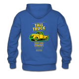 Men's Hoodie - Tall Truck Classic - royal blue
