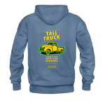 Men's Hoodie - Tall Truck Classic - denim blue